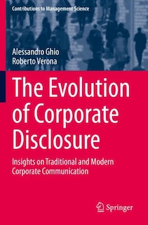 Couverture_The Evolution Of Corporate Disclosure
