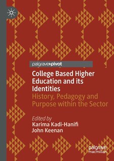Couverture_College Based Higher Education And Its Identities