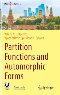Front cover_Partition Functions And Automorphic Forms