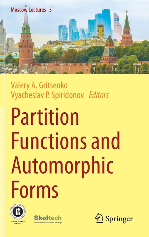 Front cover_Partition Functions And Automorphic Forms
