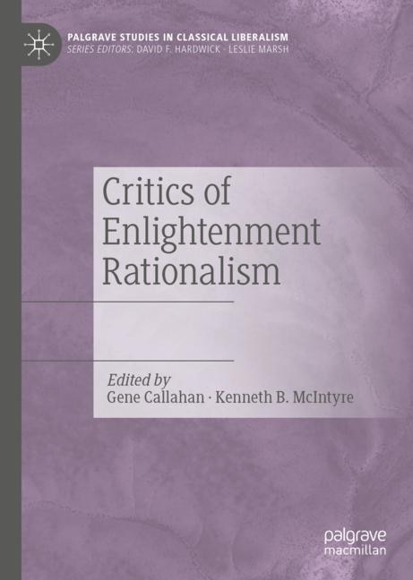 Front cover_Critics Of Enlightenment Rationalism
