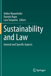 Couverture_Sustainability And Law