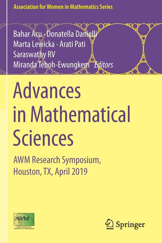 Front cover_Advances in Mathematical Sciences