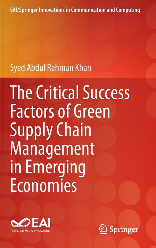 Couverture_The Critical Success Factors Of Green Supply Chain Management In Emerging Economies