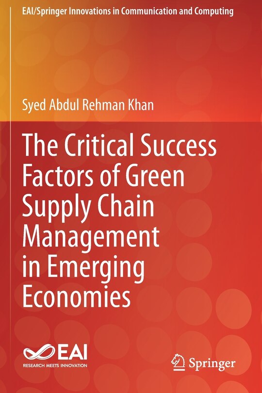 Couverture_The Critical Success Factors Of Green Supply Chain Management In Emerging Economies