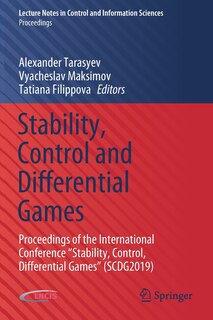 Couverture_Stability, Control and Differential Games