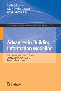 Front cover_Advances In Building Information Modeling