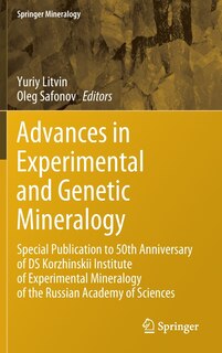 Couverture_Advances in Experimental and Genetic Mineralogy