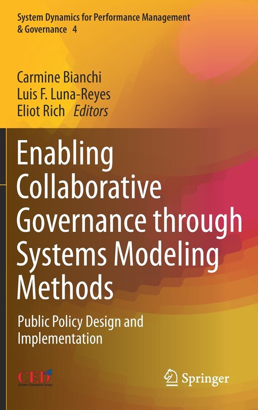 Front cover_Enabling Collaborative Governance Through Systems Modeling Methods