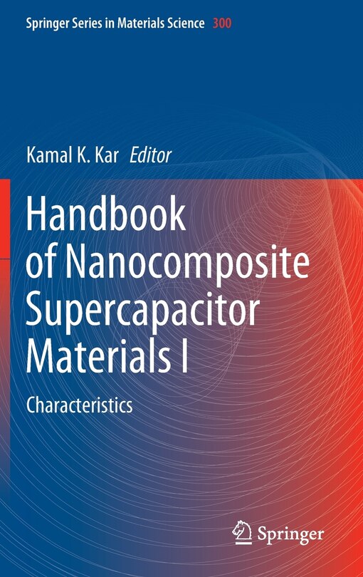 Couverture_Handbook Of Nanocomposite Supercapacitor Materials I