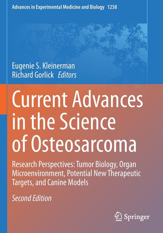 Couverture_Current Advances in the Science of Osteosarcoma