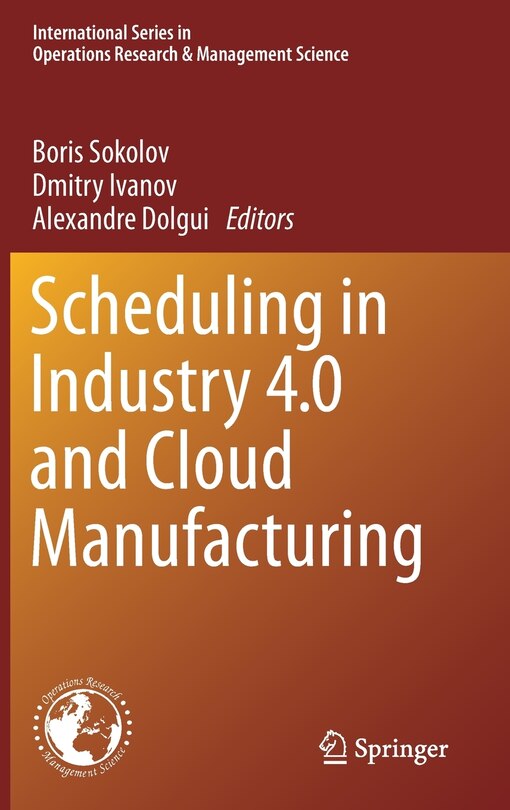 Couverture_Scheduling In Industry 4.0 And Cloud Manufacturing