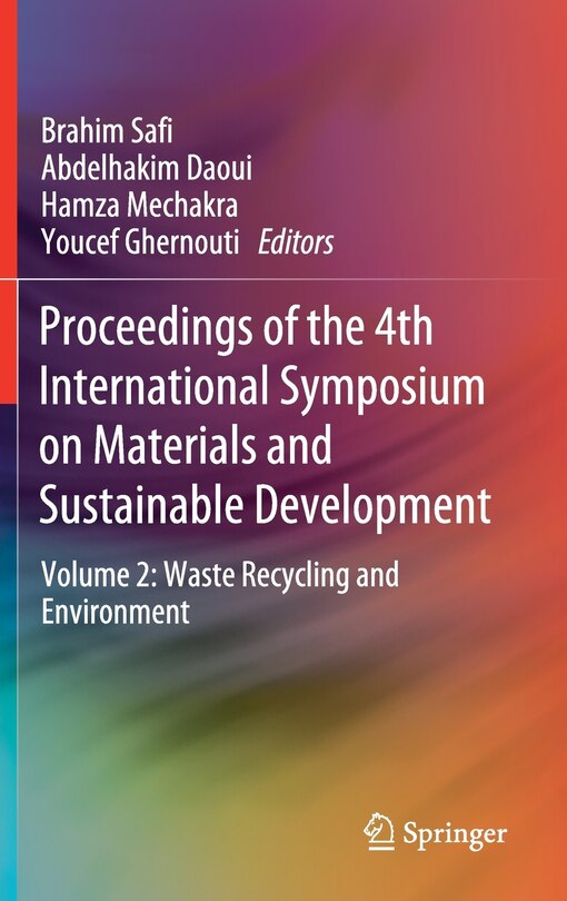 Front cover_Proceedings Of The 4th International Symposium On Materials And Sustainable Development