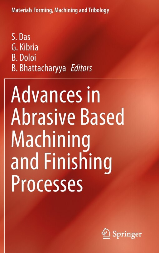 Couverture_Advances In Abrasive Based Machining And Finishing Processes
