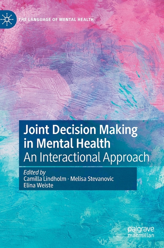 Couverture_Joint Decision Making In Mental Health