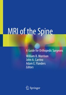 Couverture_Mri Of The Spine