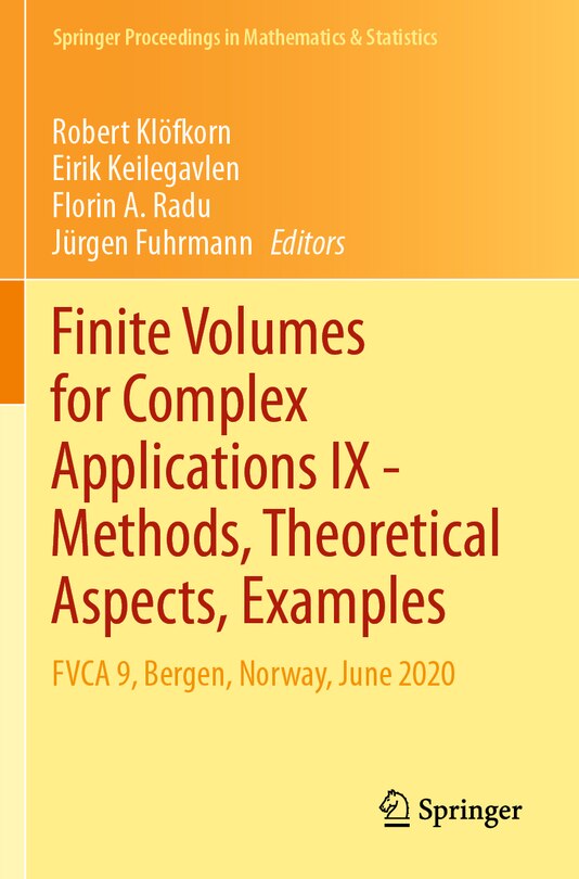 Front cover_Finite Volumes For Complex Applications Ix - Methods, Theoretical Aspects, Examples
