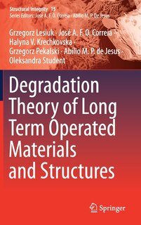 Couverture_Degradation Theory Of Long Term Operated Materials And Structures