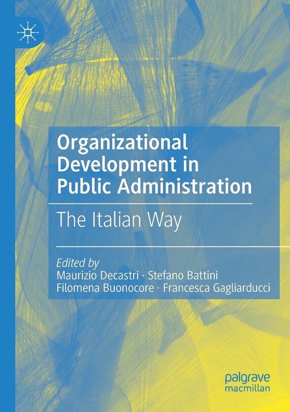 Front cover_Organizational Development In Public Administration