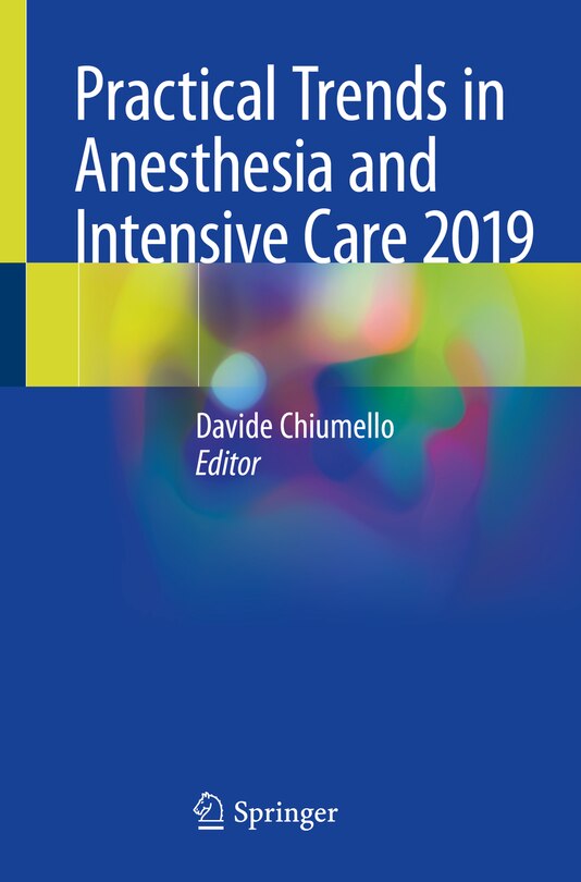 Front cover_Practical Trends In Anesthesia And Intensive Care 2019