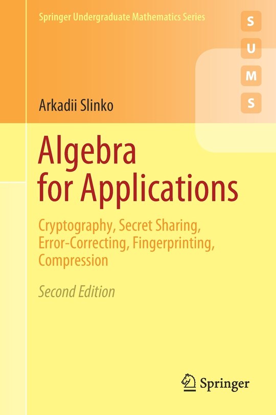 Couverture_Algebra For Applications