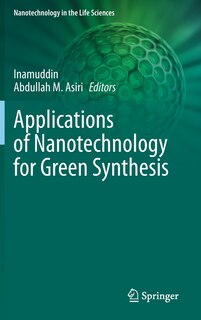 Couverture_Applications Of Nanotechnology For Green Synthesis