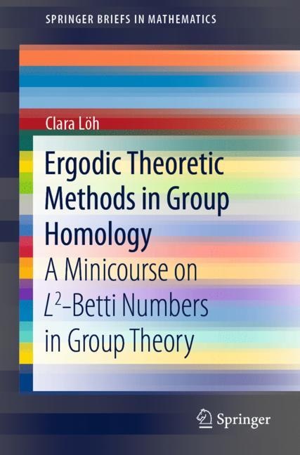 Couverture_Ergodic Theoretic Methods In Group Homology