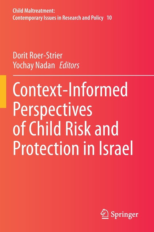 Front cover_Context-informed Perspectives Of Child Risk And Protection In Israel