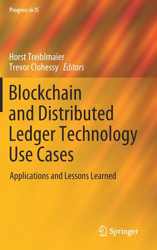 Couverture_Blockchain And Distributed Ledger Technology Use Cases