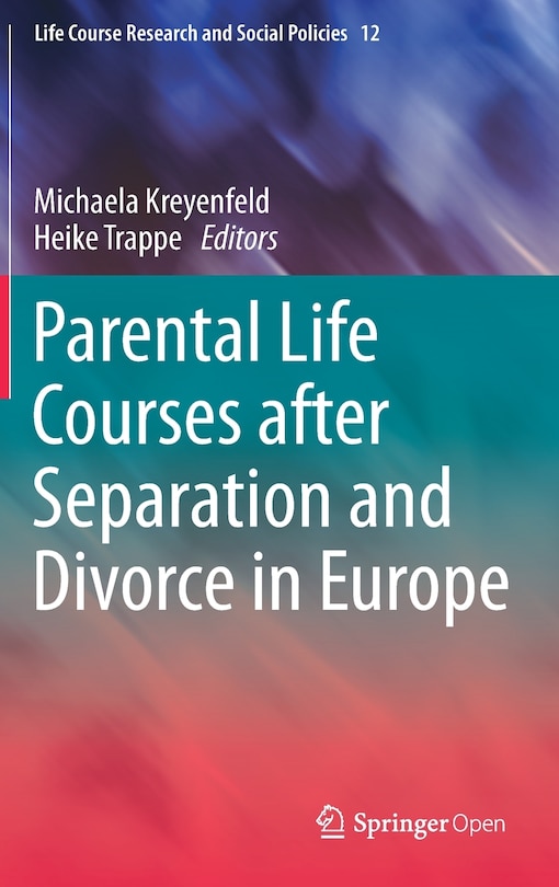 Front cover_Parental Life Courses After Separation And Divorce In Europe