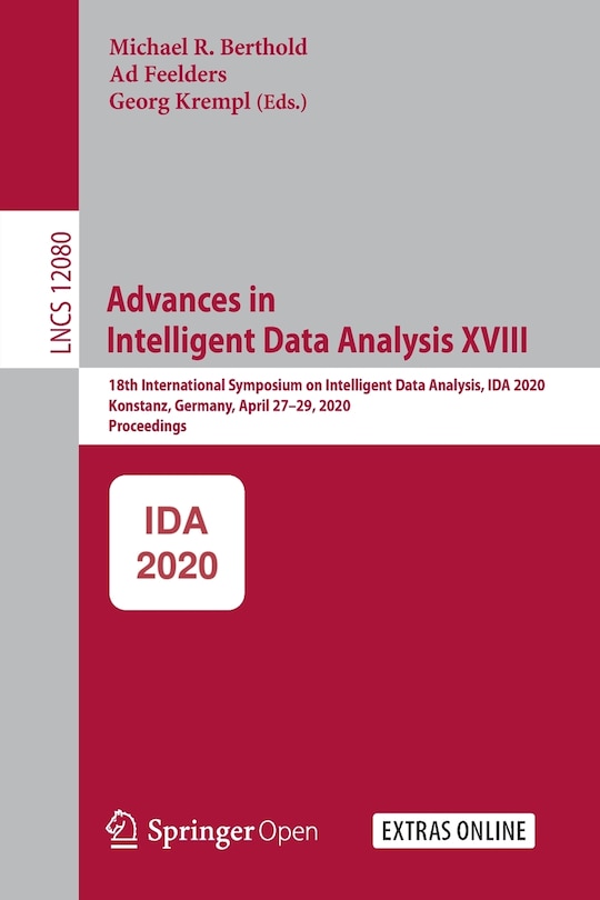 Front cover_Advances in Intelligent Data Analysis XVIII