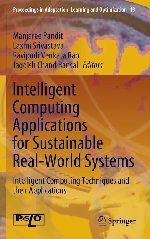 Couverture_Intelligent Computing Applications For Sustainable Real-world Systems