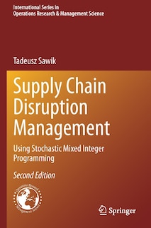 Front cover_Supply Chain Disruption Management