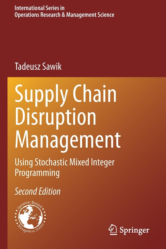 Front cover_Supply Chain Disruption Management