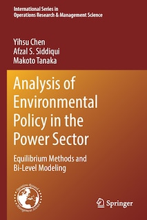 Front cover_Analysis Of Environmental Policy In The Power Sector