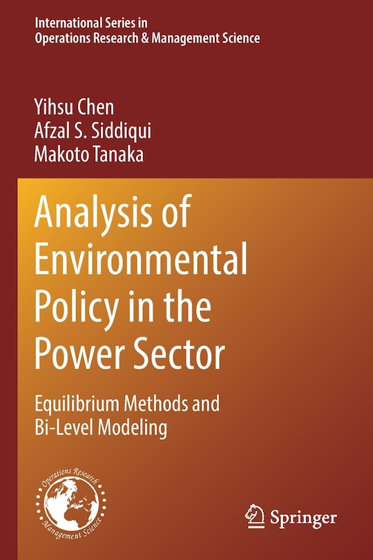 Front cover_Analysis Of Environmental Policy In The Power Sector