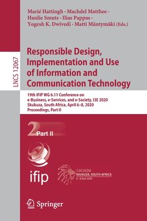 Couverture_Responsible Design, Implementation and Use of Information and Communication Technology