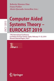 Couverture_Computer Aided Systems Theory - EUROCAST 2019