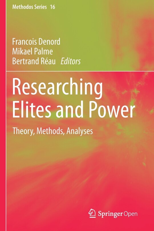 Couverture_Researching Elites And Power