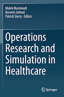 Couverture_Operations Research And Simulation In Healthcare