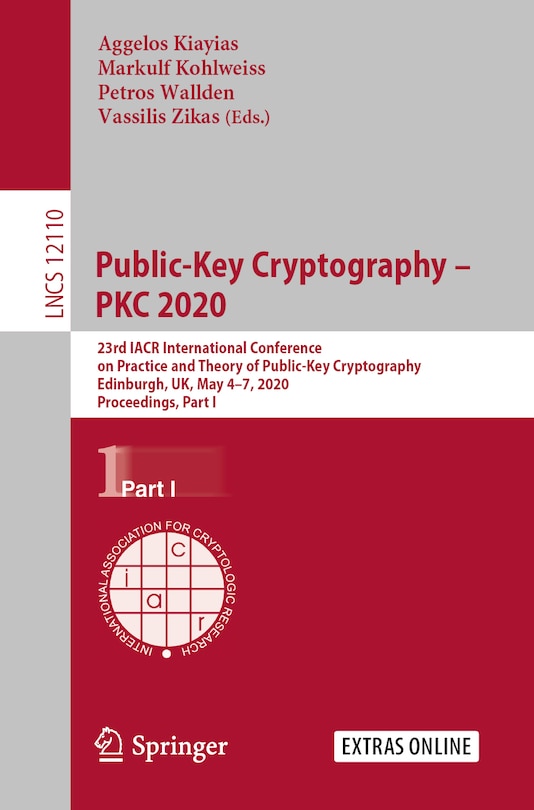 Front cover_Public-Key Cryptography - PKC 2020