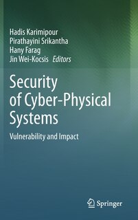 Front cover_Security Of Cyber-physical Systems