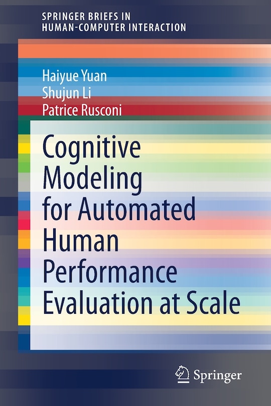 Front cover_Cognitive Modeling For Automated Human Performance Evaluation At Scale