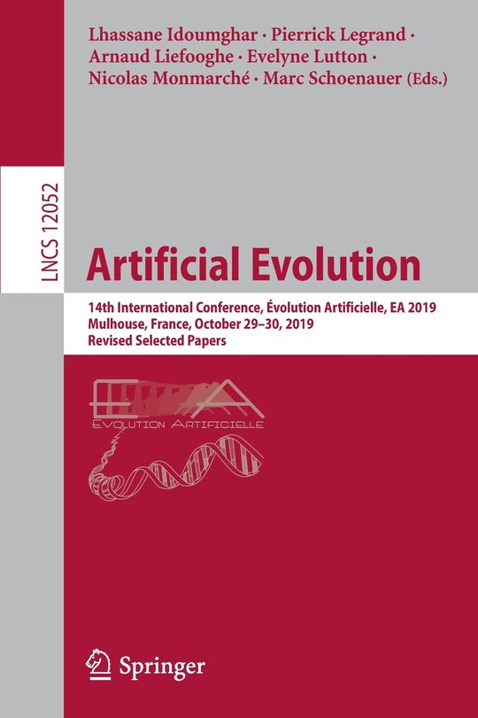 Front cover_Artificial Evolution