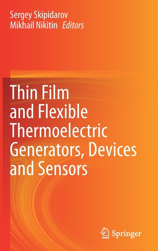 Couverture_Thin Film And Flexible Thermoelectric Generators, Devices And Sensors