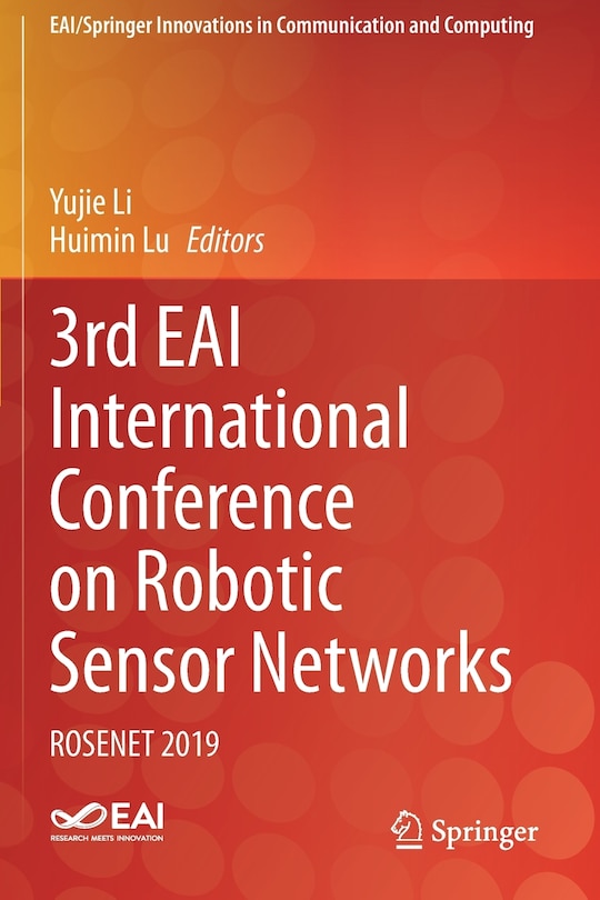 Couverture_3rd Eai International Conference On Robotic Sensor Networks