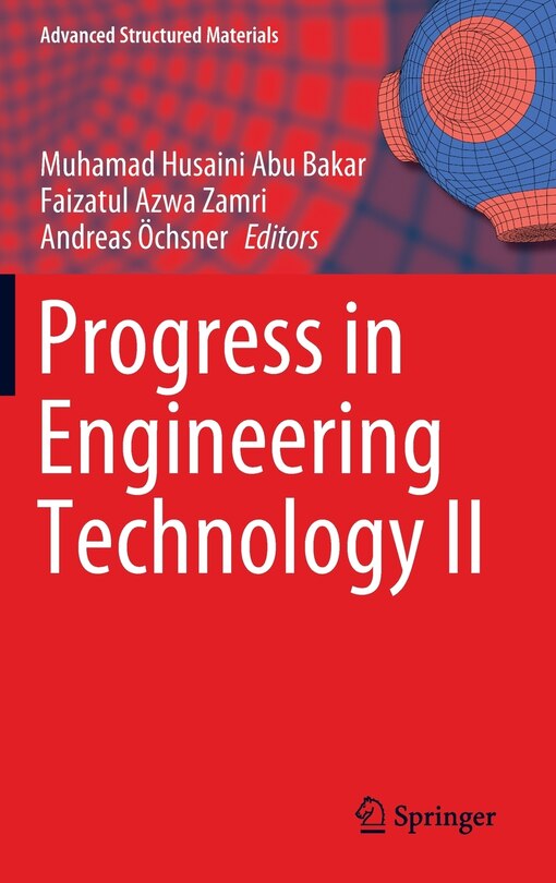 Couverture_Progress In Engineering Technology Ii
