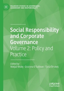 Couverture_Social Responsibility And Corporate Governance