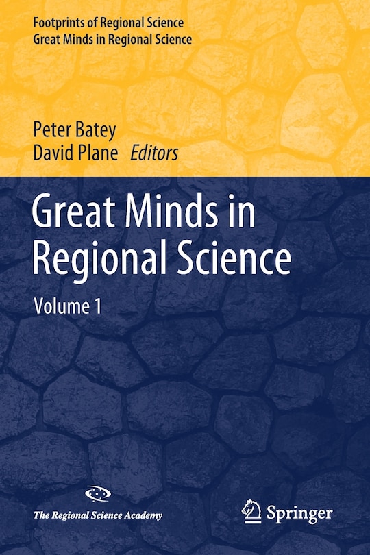 Couverture_Great Minds In Regional Science