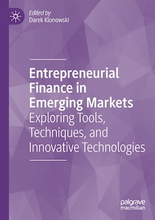 Front cover_Entrepreneurial Finance In Emerging Markets